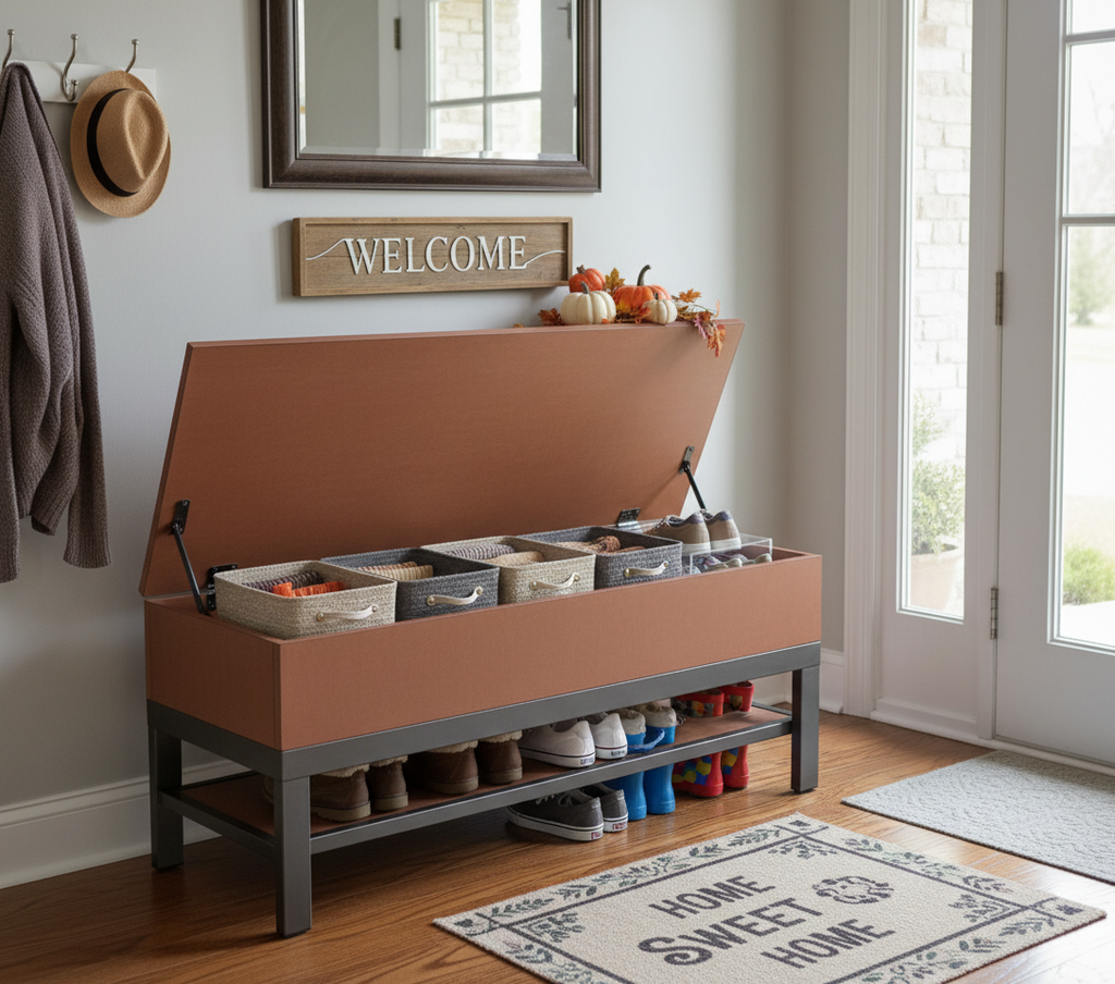 Open storage display