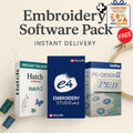 Embroidery Pack Hatch 2 - Wilcom e4.2 - PE design 11 + FREE 1,000,000 Embroidery Designs Bundle